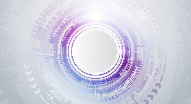 Teknolojik arka plan çeşitli teknolojik elemanları ile. Yapısı desen teknoloji zemin. Vektör