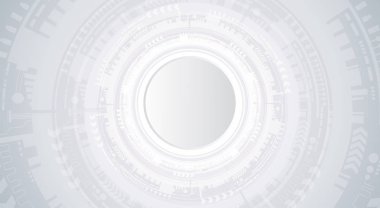 Teknolojik arka plan çeşitli teknolojik elemanları ile. Yapısı desen teknoloji zemin. Vektör