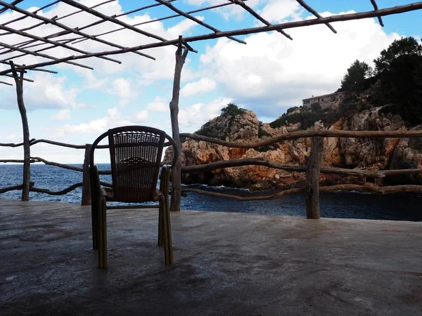 Gün rüya Teras küçük bağlantı noktası Mallorca, kitap okuma veya kahve içmek için ne kadar bir yer