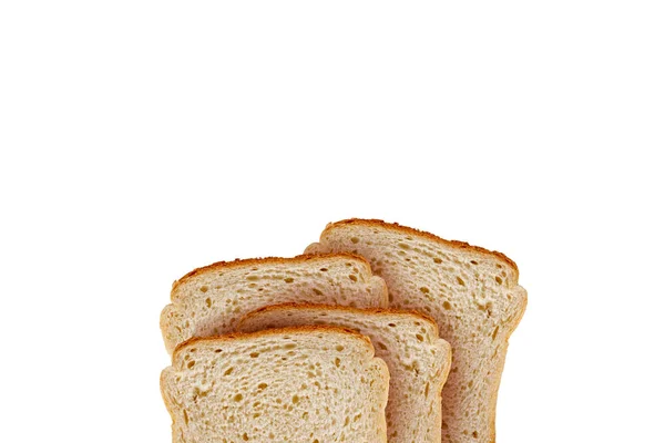 Sneetjes toast brood — Stockfoto