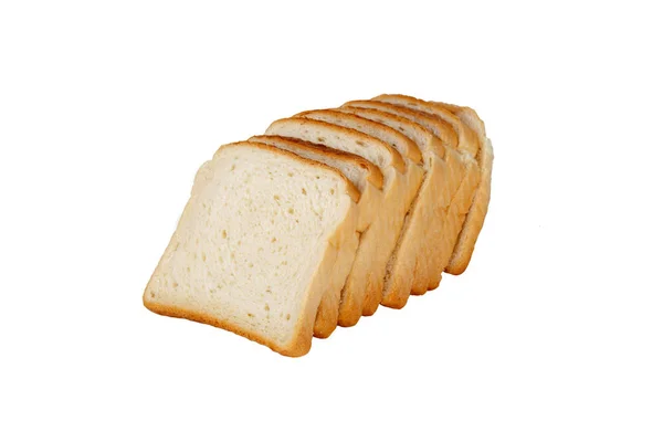 Sneetjes toast brood — Stockfoto