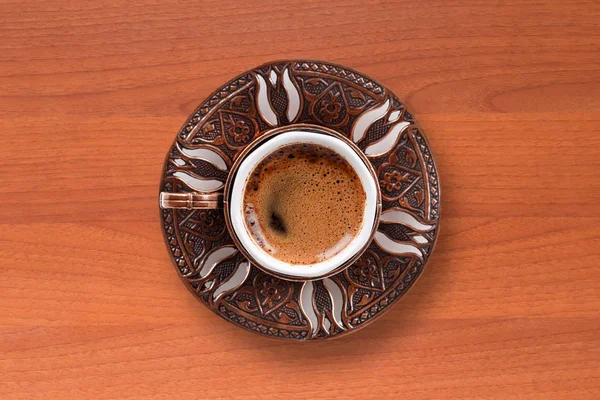Tasse de café turc sur la table — Photo