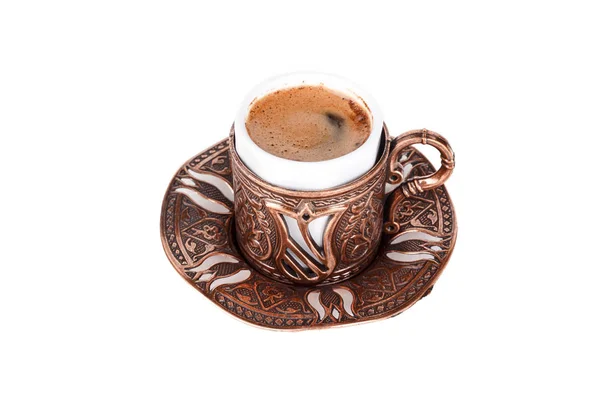 Cup of Turkish Coffee with Foam — Stock Photo, Image