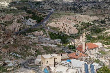 Uçhisar Kalesi görünümü