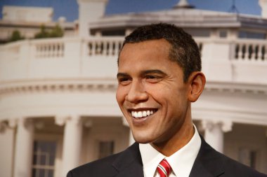 Barack Obama balmumu heykel Müzesi'nde