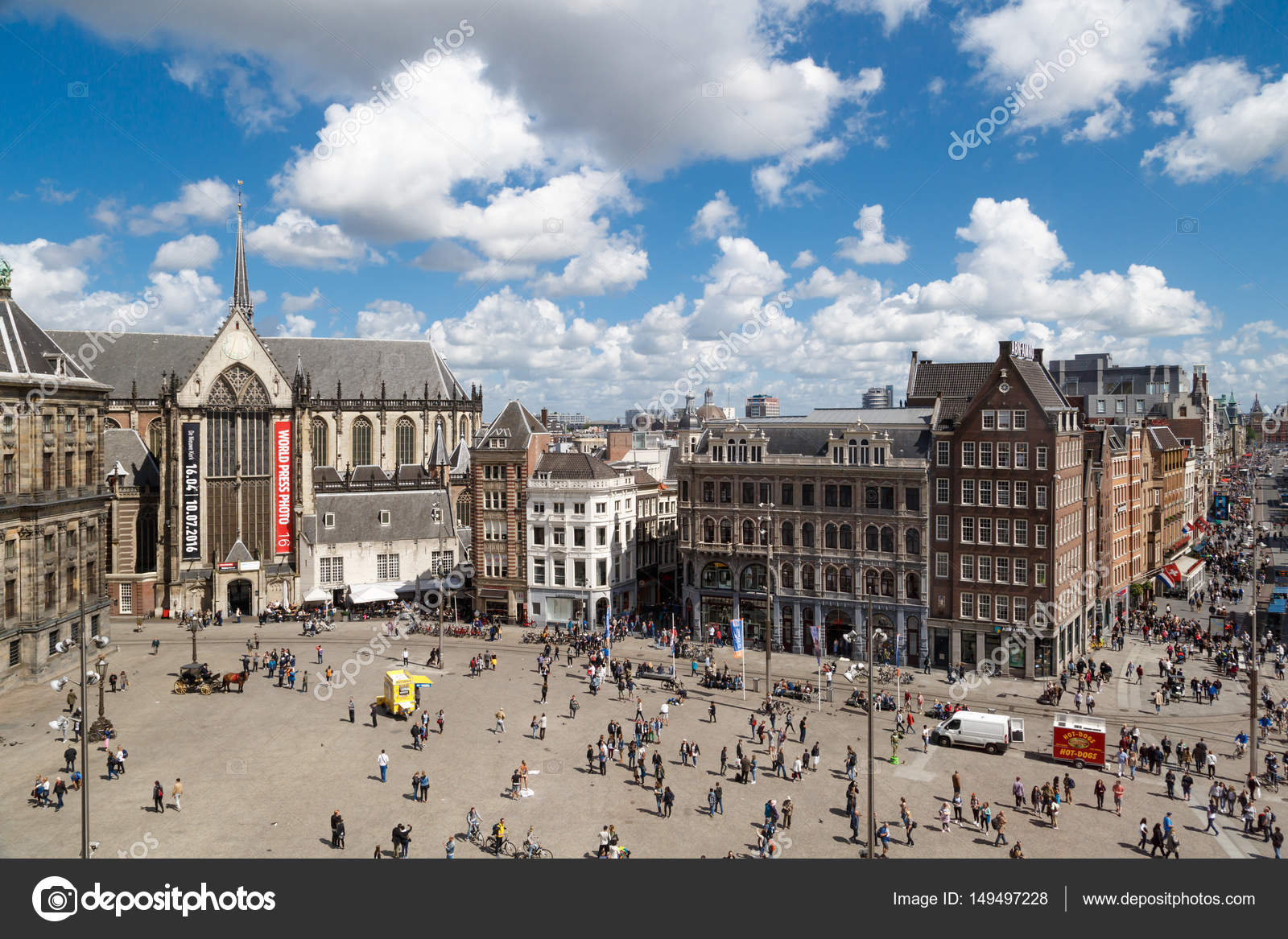 Amsterdam Dam Square Stock Editorial Photo C Niglaynike 149497228