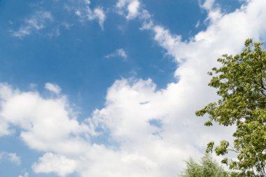 Bulutlu Gökyüzü Görünümü