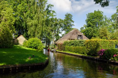 Giethoorn köy görünümü