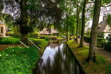 Giethoorn köy görünümü