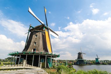 Zaanse Schans'a yel değirmenleri