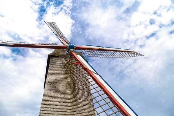 Detail of Historical Windmill in Brugge — Stock Photo, Image