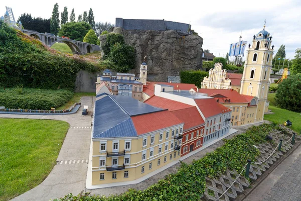 Выставка Mini Europe в Брюсселе — стоковое фото