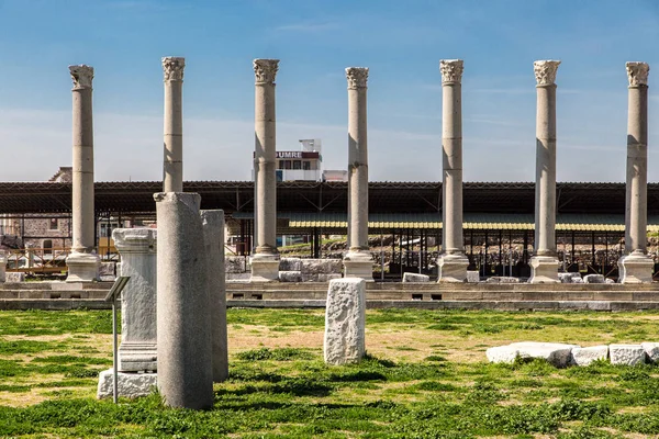 Ruins of Smyrna Ancient City — Stock Photo, Image