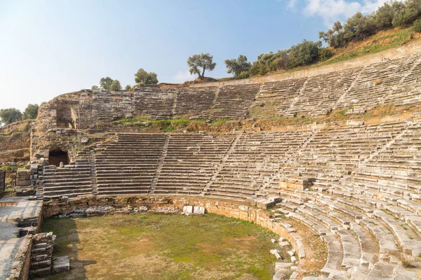 Theatre of Nysa Ancient City — Stock Photo, Image