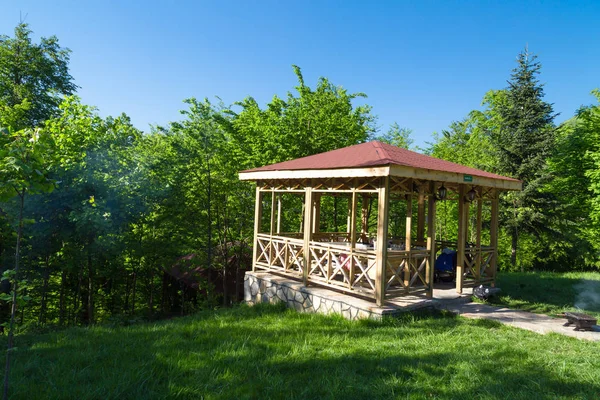 Guzeldere přírodní Park s velkou louku oblast — Stock fotografie