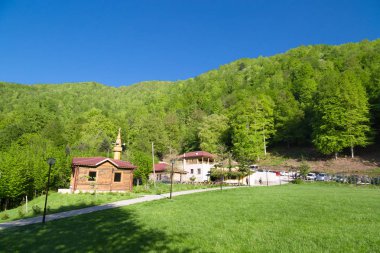 Guzeldere Tabiat Parkı büyük çayır alana sahip