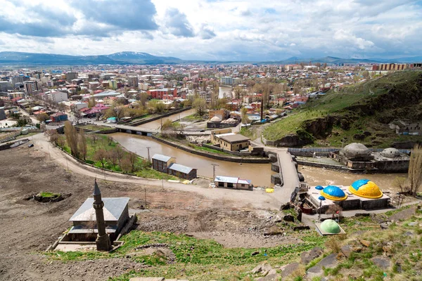 Cityscape kenti Kars Kars Kalesi: