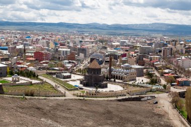 Cityscape kenti Kars Kars Kalesi: