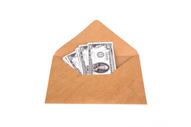 Banknot zarf yığını