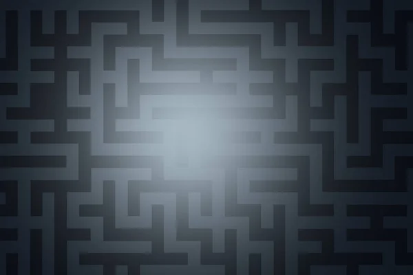 Labirinto Labirinto fundo escuro — Fotografia de Stock