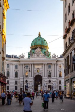 Michaelerplatz Viyana 'daki Hofburg İmparatorluk Sarayı