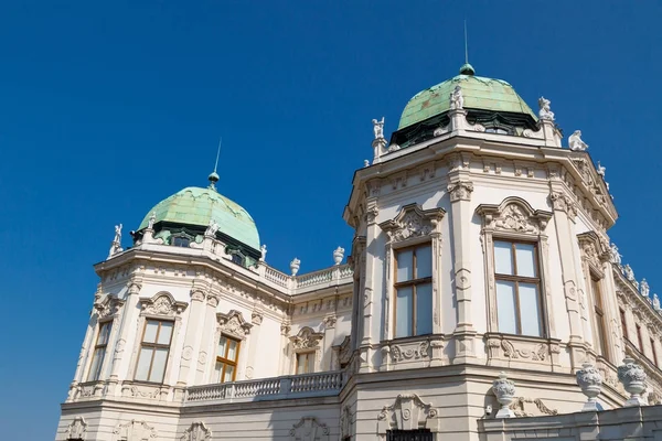 Vista Exterior do Palácio Belvedere em Vienne — Fotografia de Stock