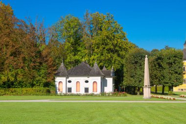 Salzburg Hellbrunn sarayın Bahçe Park