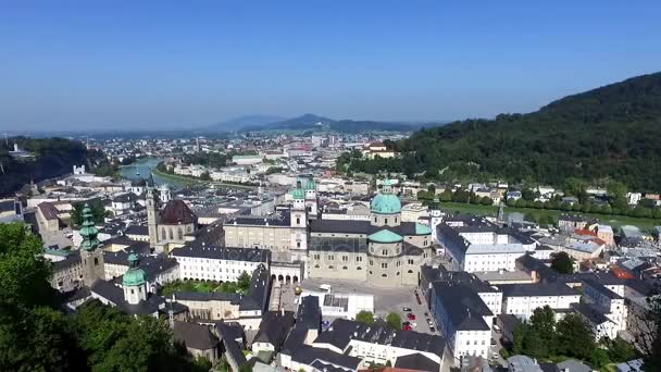 Viena Austria Septiembre 2016 Vista Del Paisaje Urbano Histórica Ciudad — Vídeos de Stock