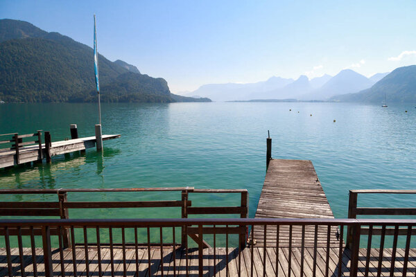 St Gilgen Village in Salzburg Austria