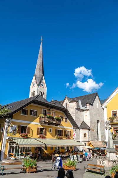 Hallstatt Pazar Meydanı — Stok fotoğraf