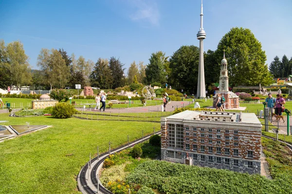 Парки мініатюр в Клагенфурті — стокове фото