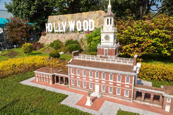 Miniaturpark in Klagenfurt — Stockfoto