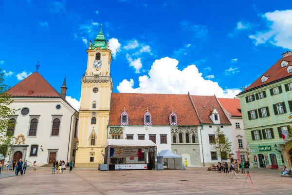Hlavní náměstí v Bratislavě — Stock fotografie