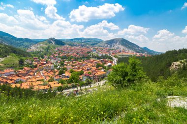 Cityscape görünümü Kütahya Kalesi: