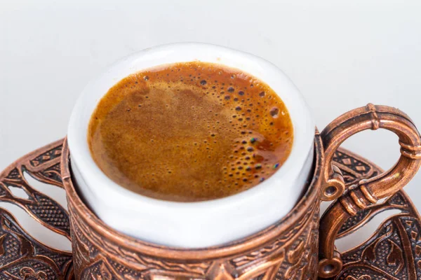 Traditionelle Tasse türkischen Kaffee — Stockfoto