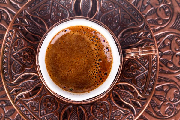 Traditionelle Tasse türkischen Kaffee — Stockfoto