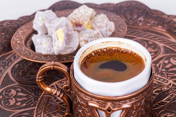 Traditional Cup of Turkish Coffee — Stock Photo, Image