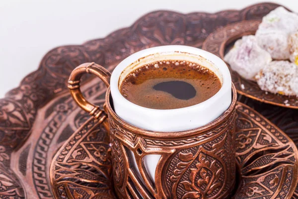 Traditional Cup of Turkish Coffee — Stock Photo, Image