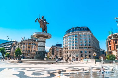 Üsküp Şehir Merkezi Meydanı