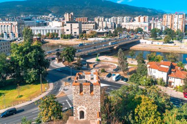 Üsküp Kalesi Duvarlarından Bakış