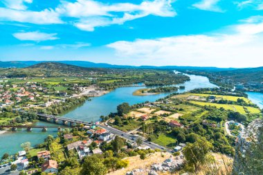 Rozafa Kalesinin Panoramik Görünümü
