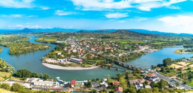 Rozafa Kalesinin Panoramik Görünümü