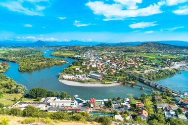 Rozafa Kalesinin Panoramik Görünümü
