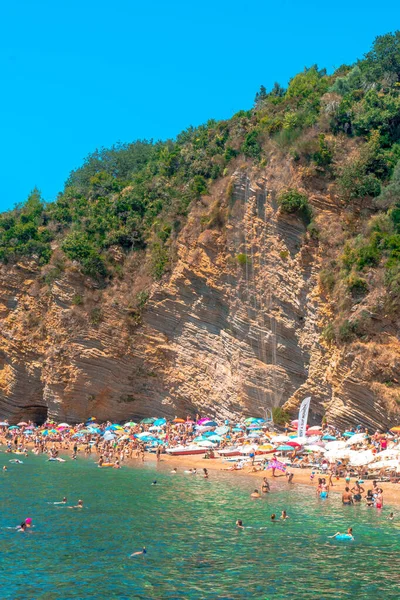 Mogren Budva Beach'de — Stok fotoğraf