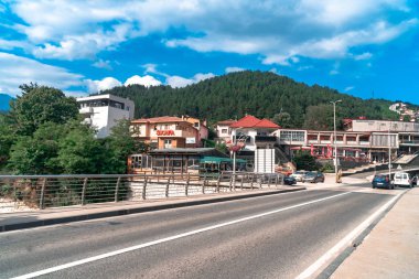 Konjiç'te Neretva Nehri ve Eski Köprü