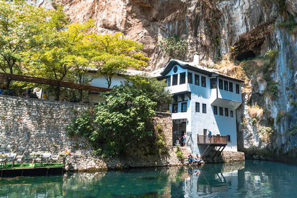 Bosna'daki Blagaj Tekija Evi — Stok fotoğraf