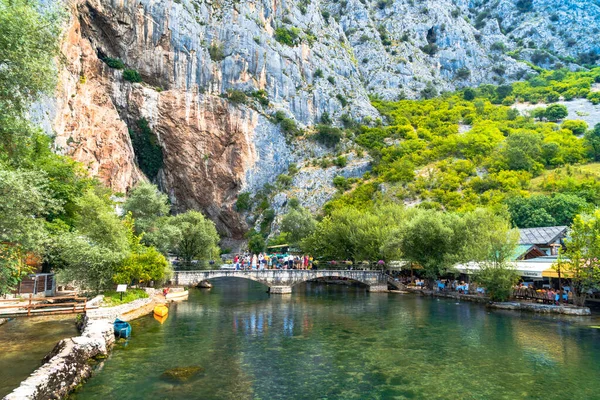 Puente de Blagaj en el río —  Fotos de Stock