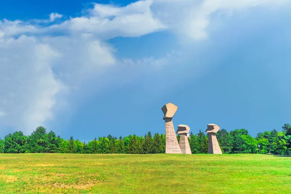 Bubanj Memorial Park in Nis — Stock Photo, Image