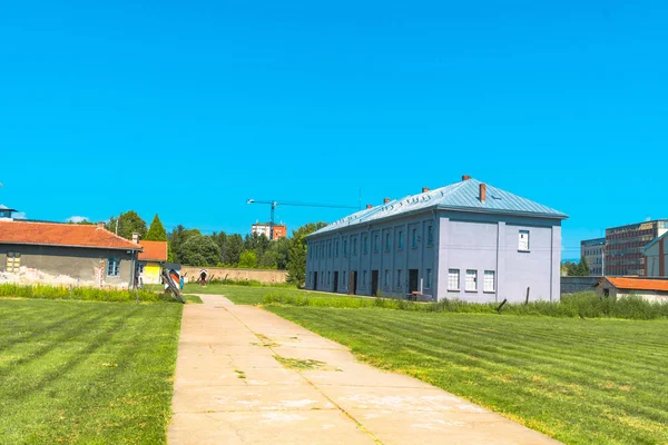 Campo di concentramento della Croce Rossa — Foto Stock