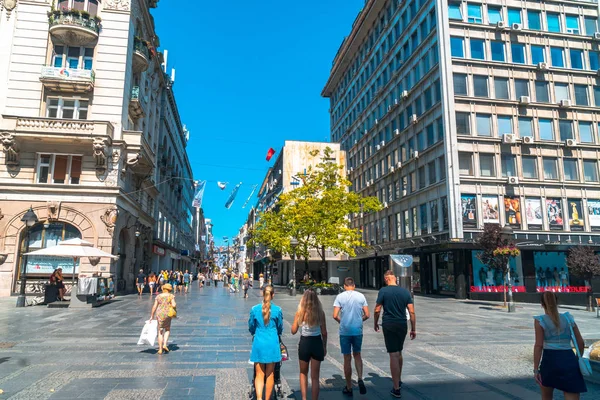 Straßen in Belgrad — Stockfoto